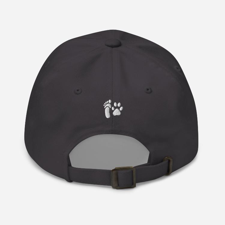 Dad hat featuring #WearYourSupport embroidery and animal paw design